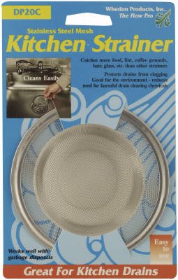 Colador de malla para cocina Whedon DP20C acero inox
