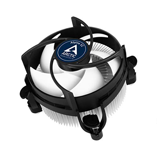 Arctic Intel Core i3 i5 i7 Socket 1151 1150 1155 1156 4-Pin Connector CPU Cooler with Aluminum Heatsink & 3.62-Inch Fan with TRONSTORE Thermal Paste for Desktop PC Computer