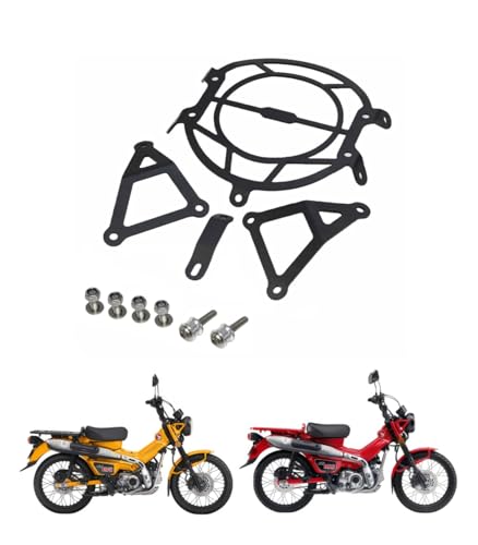 �yEarth Car�zFOR CT125 �n���^�[�J�u JA55 JA65 2020-2024�N�� ��p�݌v �J�X�^���p�[�c �w�b�h���C�g�o���p�[ �Œ�u���P�b�g �I�[�g�o�C �t���[�� CT 125 �t�����g �X�`�[�� �u���b�N �w�b�h���C�g�K�[�h(�X�^�C