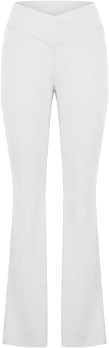 Miniatura 3 de oelaio High Waisted Leggings with Pockets for Women, Comfy Yoga Pants Workout Leggings with Pocket Gym Shapermint Leggings