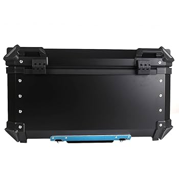中古　バイク用リアボックス 黒 100L アルミ (BLACK 100L) 100L リアボックス バイク 超大容量 バイク用 アルミ製 ブラック