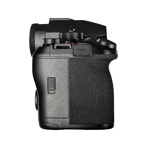 Image of Panasonic LUMIX S1R II Mirrorless Camera with 24-105mm f /4 Lens | 47MP Full-Frame Sensor, 6K Video, IBIS, V-Log, OLED Viewfinder + 64GB Card + 77mm Color Filters + Battery + More