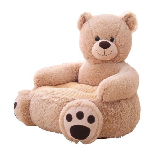 Fauteuil de Petite Taille pour bébé et Enfant, Chaise en Peluche Ours pour Tout-Petit, Fauteuil...