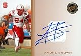 Autograph Warehouse 99731 Andre Brown Autographed Football Card North Carolina State 2009 Press Pass Rookie No. Pps-Ab2