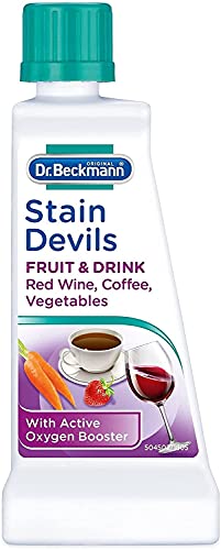 Dr. Beckmann Stain Devil Fruit & Drinks | Specialist stain remover combats red wine, coffee stains and more | 50 gm