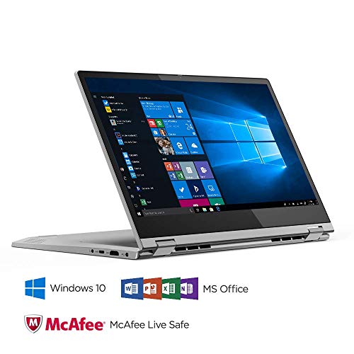 Image of Lenovo Ideapad C340 Intel 8th Gen Core i3 14-inch FHD 2 in 1 Convertible Laptop (4GB /512 GB SSD /Win 10 /Office 2019 /Platinum /1.65kg), 81N4006MIN