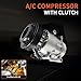 AC Compressor w/Clutch Compatible With Hyundai Tucson 2010-2015, Kia Sportage 2011-2016, Automotive Replacement AC Compressor 977012S5001, 977012S500AS1
