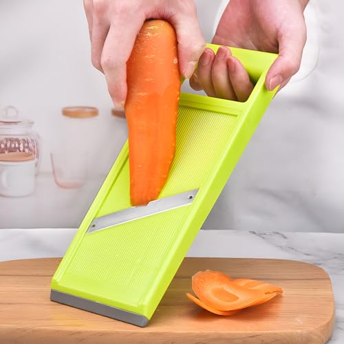 Manual Vegetable Slicer for Kitchen - Handheld Food Chip Maker for Potatoes, Carrots, Onions - Portable Chopper - Image 5