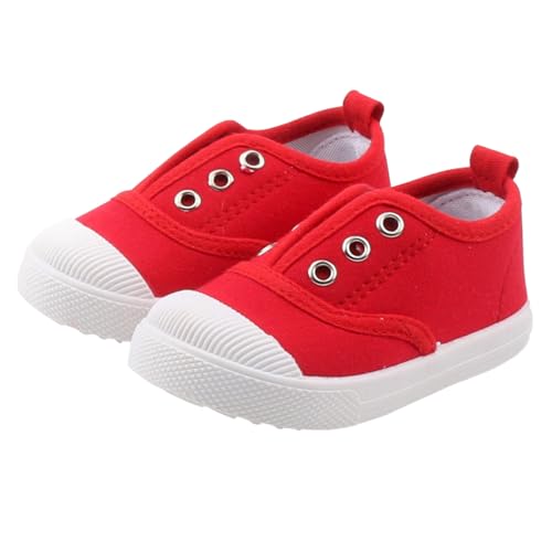Toddler Shoes Baby Girl Sneaker Kids Boy Casual Canvas Slip on Walking Shoes Lightweight4