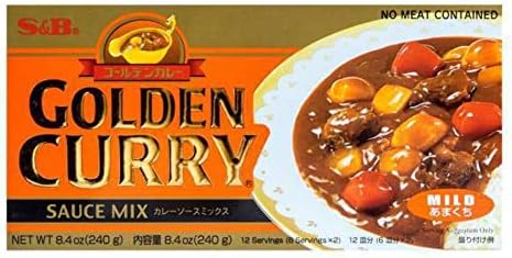 S&B Golden Curry Japanese Curry Mix Mild 220g