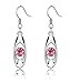 NYKKOLA Fashion Jewelry Beautiful 925 Solid Silver Classic Gift Hoop Earrings