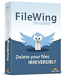 FileWing Shredder - Safely and irreversibly removes files - 100% wipes out your personal and confidential data - compatible with Windows 11, 10, 8, 7