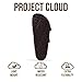 Project Cloud 100% Genuine Leather Mens Sandals - Memory Foam Insole & Cork Footbed Slides for Men Footwear - Non-Slip Summer Sandals for Men & Lightweight Mens Slides (Heritage, CHOCSUEDE,11.5)
