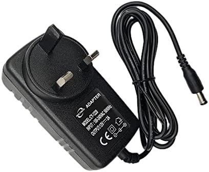 Multibao 12V 2A Power Supply Adapter, AC to DC Power Supply Adapter, AC/DC Converter Adapter Driver Transformer UK Plug 5.5mm*2.1mm for LED light CCTV Camera (1)