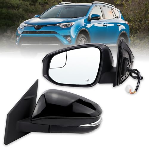 Lqito Left Driver side Door Mirror Compatible With 2016 2017