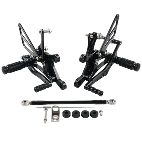 Commandes reculées Yamaha R6 1999-2002 en alu taillé masse
