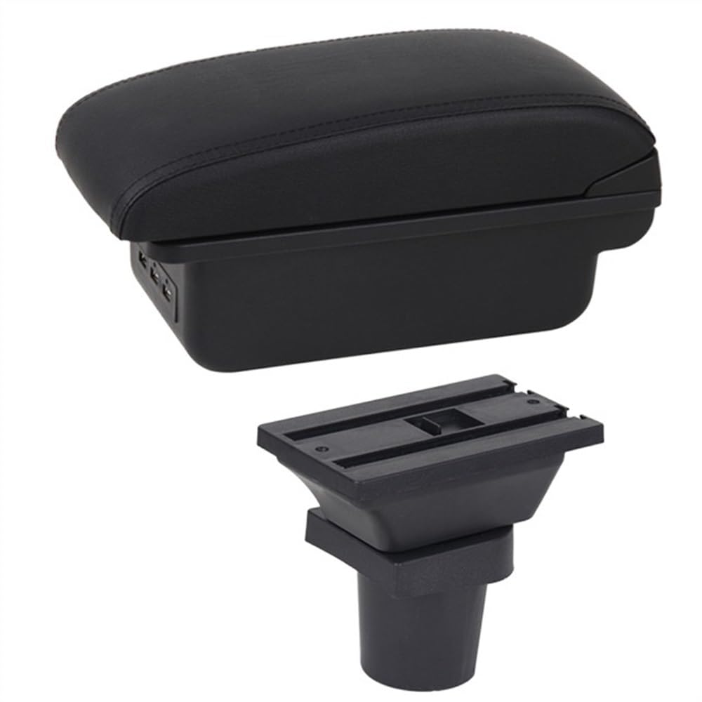 YULEGUDI Car Armrests Armrest Box For Yaris For Vitz 5dr Hatchback 2005 2006 2007 2008 2009 2010 2011 Car Central Storage USB Arm Rest Accessories