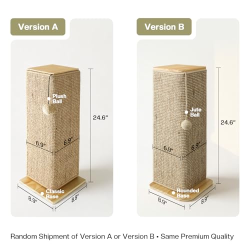 Wooden Couch Corner Cat Scratcher with Sisal Scratching Mat, Couch Cat Scratch Protector with Adjustable Buckles, Couch Corner Protectors for Cats, Cat Scratch Furniture Protector for Sofa by GreenPetopia - Image 2