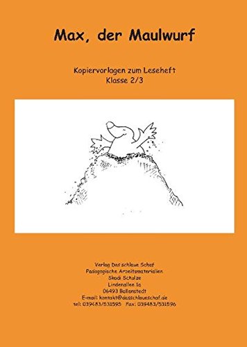 Maulwurf Max: Arbeitsmappe mit Kopiervorlagen zum Thema Maulwurf ...