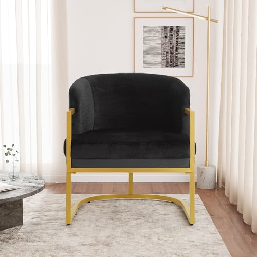 Sillón Plegable Moderno Negro miniatura 4