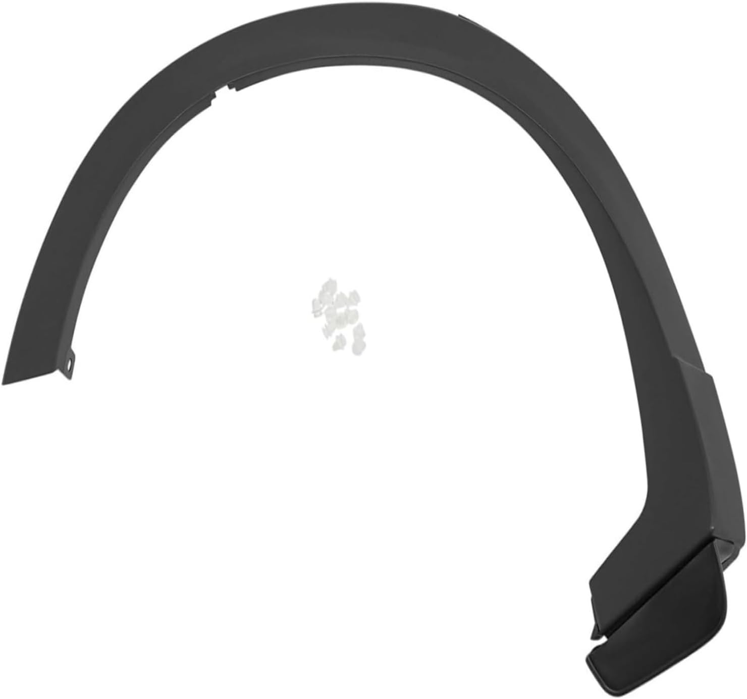 For Mazda CX-9 2016-2023 Rear Right for Fender Flare TK4851W50F, Black Arch Molding Trim for Rear Quarter Panel(Left Driver Side)