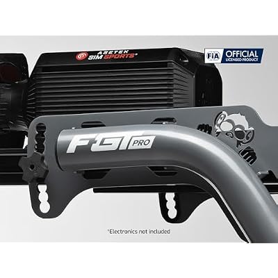 Next Level Racing F-GT Pro Formula and GT Racing Simulator Cockpit - Grey Edition (NLR-R002)