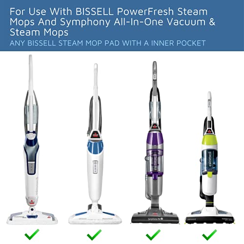 F Flammi 24 Pcs Fragrance Discs Compatible with Bissell Powerfresh and Symphony Series Steam Mop, Including 4 Different Scent Discs (12 Spring Breeze, 4 Lemon, 4 Jasmine, 4 Ocean Breeze) by F Flammi - Image 5