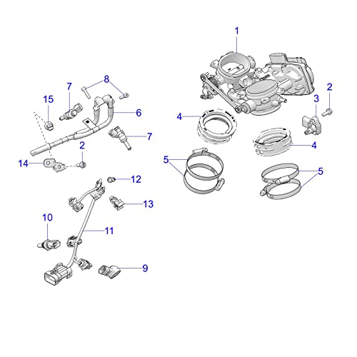 Polaris RANGER Indian Motorcycle Narrow Clamp, Slotted, 50-70 mm, Genuine OEM Part 7082230, Qty 1