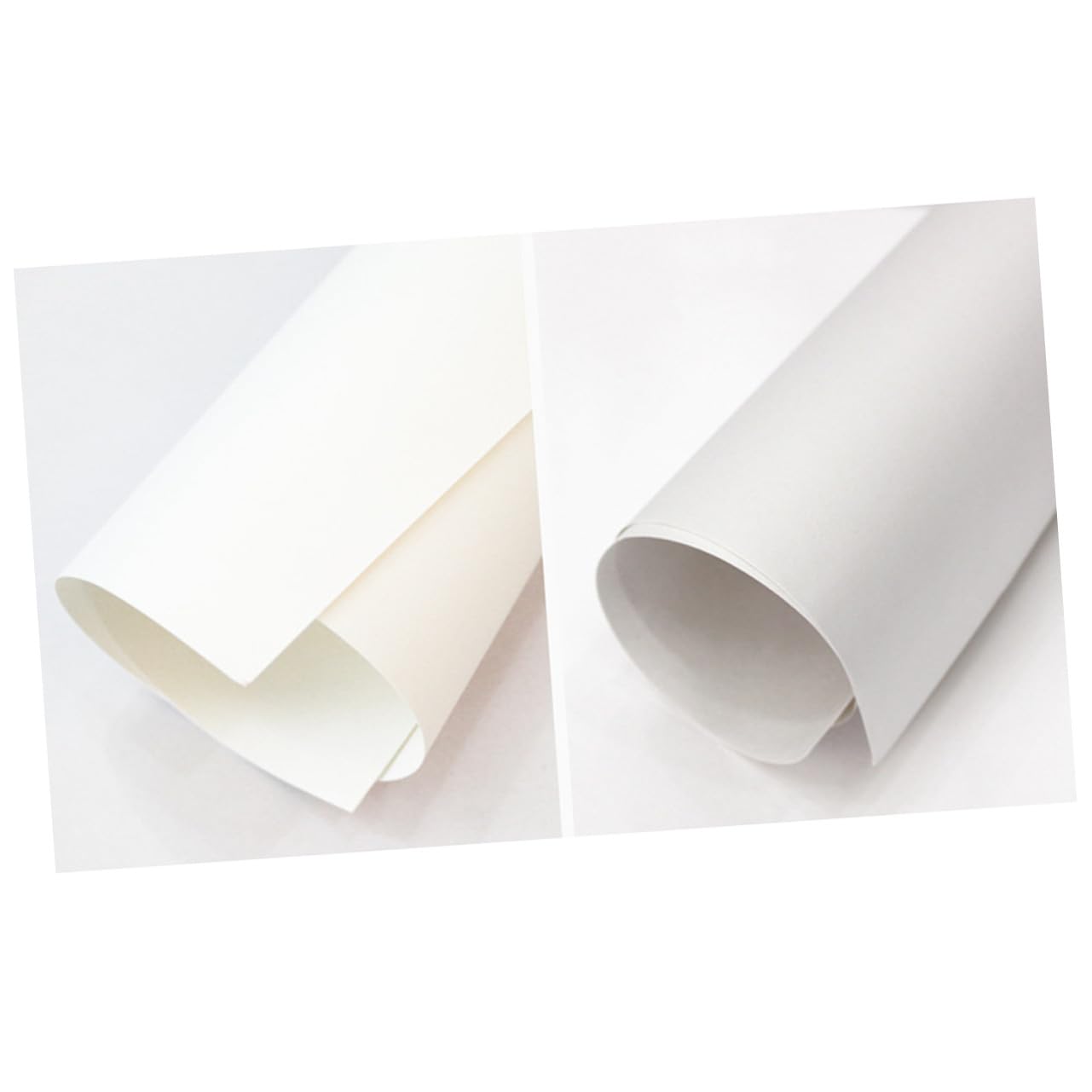 Homoyoyo 80 Blatt Standard Skizzenpapier Weiß Säurefrei Ph Neutral Recyceltes Zeichenpapier zum Zeichnen und Malen für Künstler und Schule Leicht Tragbar Glatte Oberfläche