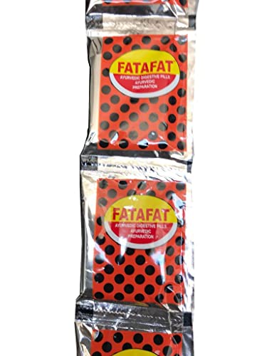 Image of Pamul Fatafat Ayurvedic Digestive Pills , Original Hyderabadi Fatafat Goli (36Pouches X 25Gram)