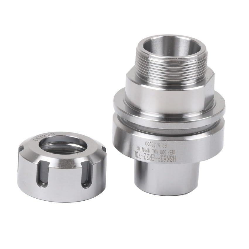 HSK63F Werkzeughalter, Gravierholzbearbeitungsmaschine HSK63F Werkzeughalter, HSK63 HSK ER ER16 ER25 ER32 ER40 Werkzeughalter HSK 63F ER(Size:HSK63F-ER32-70)