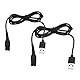 2 x USB-Ladekabel für Fensterstaubsauger, kompatibel mit Kärcher WV1 / WV1 Plus / WV2 / WV5 / WV5 Premium / WV60 USB-Ladekabel
