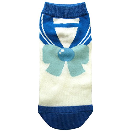 セーラームーンソックス セーラーマーキュリー 水野亜美 ホワイト・ブルー 22cm~24cm DCSM33