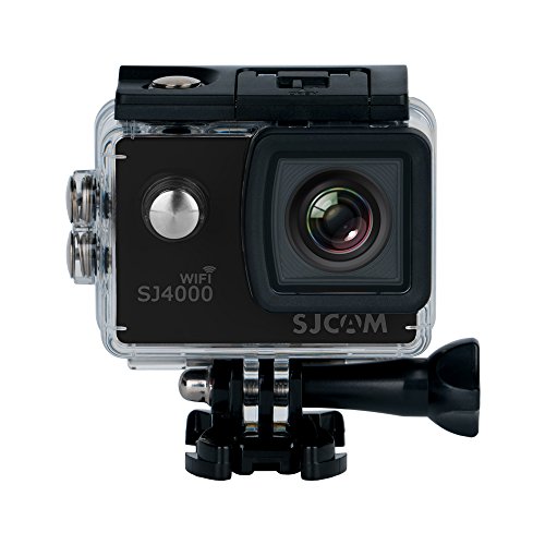 Image of SJCAM SJ4000 WiFi 12MP Full HD WiFi Sports Action Camera 170Wide FOV 30M Waterproof DV Camcorder + SanDisk 32GB Class 10 Micro SDHC Memory Card with Adapter