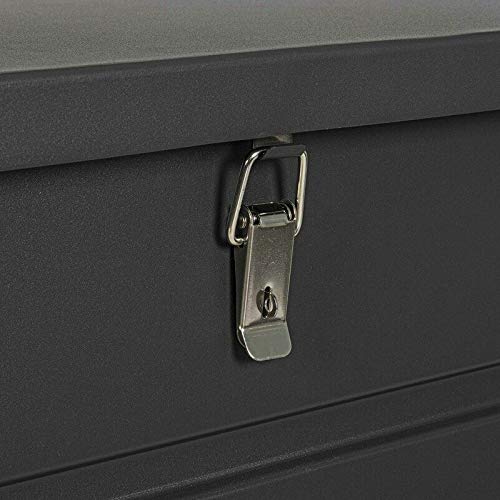 Baule Bizzotto Atlantic L Antracite | Con Ruote | Per Esterno Giardino | Con Cuscini - Foto 11