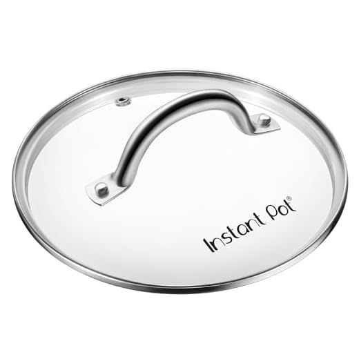 Genuine Instant Pot Tempered Glass Lid, Clear - 19cm ., Mini 2.8l