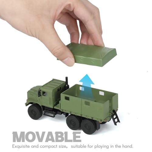 Modelo Militar MTVR MK23 a Escala 1:64 Die-cast miniatura 3