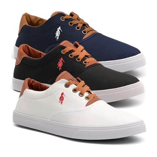 Kit 3 Pares De Tênis Masculino Sapatênis Da Polo Up