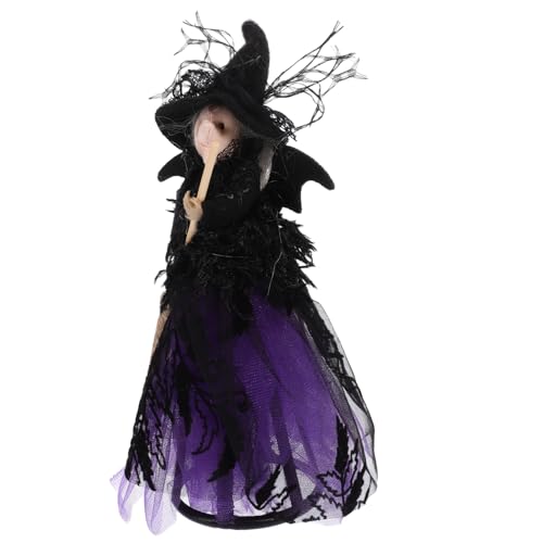 Topper de árbol de sombrero de bruja para solucionar tu decoración 4