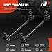 A-Premium 2 x Rear Sway Bar Links Stabilizer Bar Links, Compatible with Toyota MR2 Spyder 2000-2005 & Mazda Protege 1999-2000