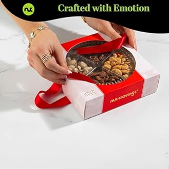 Red Gift Box - Nuts