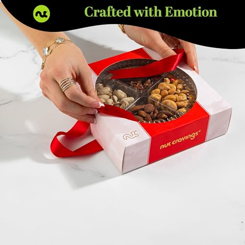 Red Gift Box - Nuts