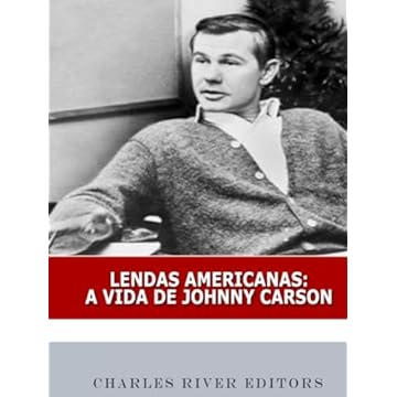 Capa do livro Lendas Americanas: A Vida de Johnny Carson (Portuguese Edition)