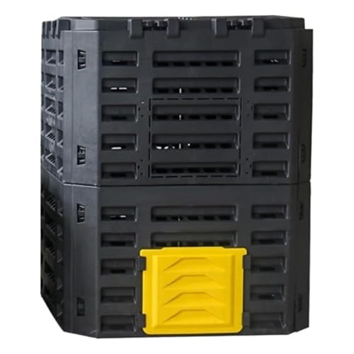 Grand composteur d'extérieur léger et rapide pour la création de sols fertiles, matériau PP durable