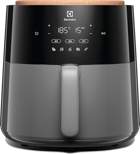 Electrolux 7L XXL Digital Air Fryer with Touch Controls for Frying without Oil, Roasting, Grilling & Baking, Rapid Hot Air Technology, Dishwasher Safe Detachable Basket for Easy Cleaning, E5AF1-700P