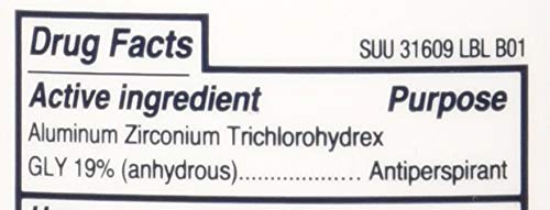 Sure Anti-Perspirant & Deodorant Invisible Solid Fresh & Cool 2.60 oz (Pack of 6)