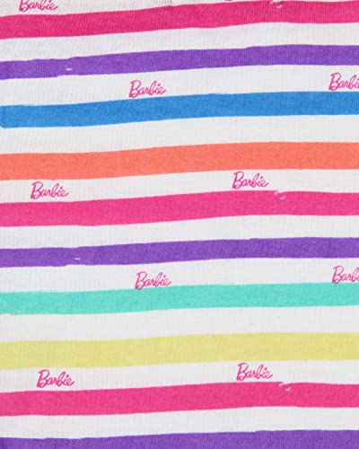 INTIMO Barbie Girls' Princess Vibes Characters Sleep Pajama Set Tank Top Shorts4