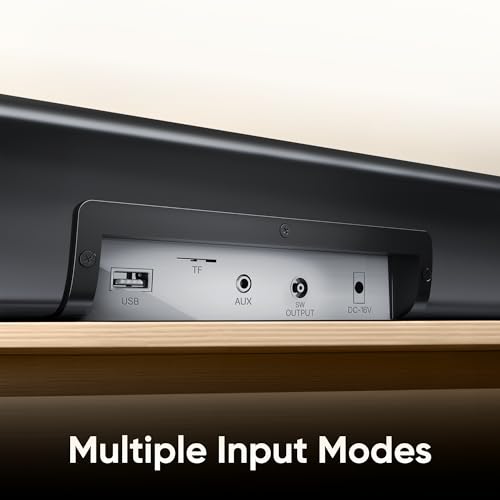 Image of Mivi Nex 100 Sound Bar for Smart TV | 90W 2.1 Channel Home Theatre Speaker with Subwoofer | Bluetooth v5.3 | Deep Bass | Music System for Wireless | Speaker Home Theatre | Made in India
