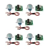 Guangcailun Die optimierte Effizienz der ULN2003 5V Schrittmotorplatine trägt zu optimaler Funktionalität bei direkter Steckverbindung bei. 28BYJ 48 Schrittmotor ULN2003 Treiberplatine