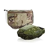 Airsoft Hunting Molle Vest Pouch Tactical Vest Carrier Drop Pouch (Multicam Arid)